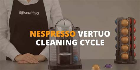 Nespresso Vertuo not running cleaning cycle (with video) HELP